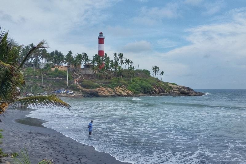 Kovalam to Kanyakumari, and from Trivandrum: Kerala to Kanyakumari. How to get to southern tip of India where 3 seas meet. Backpacking Kerala, South India to Tamil Nadu