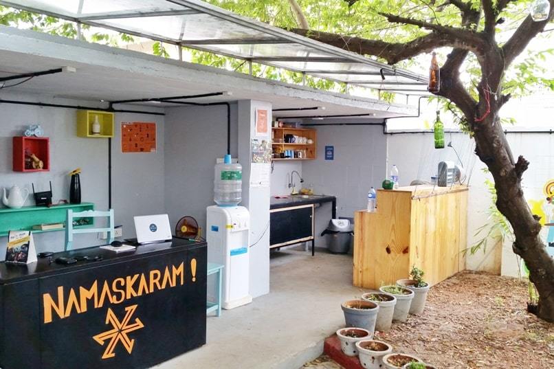 Zostel Kerala hostels with kitchen. Zostel Alleppey hostel. Backpacking hostels in South India