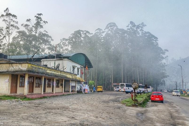 Kottayam to Munnar bus. Munnar bus station. Backpacking Kerala India